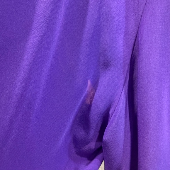 Yumi Kim Purple Women's 100% Silk Top - Picture 6 of 6